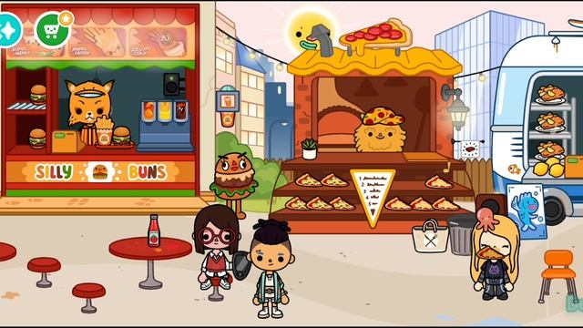 Toca Boca World 🎮 / тока бока #3, немного перекусили 🍽️