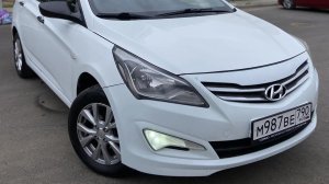 Подробный видеообзор на Hyundai Solaris 1.6 МТ 2014 г.в