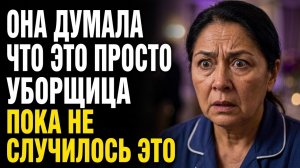 Истории из жизни/Она думала, что это простая уборщица, пока не случилось это/Аудиорассказы жизненные