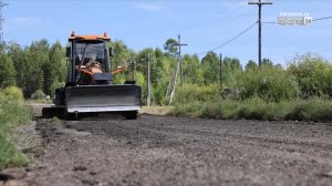 Дорожные работы ведутся в 27-м микрорайоне Братска