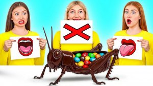 Откуси Лизни или Ничего Челлендж _ Эпичная Битва с Едой