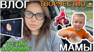 Влог мамы. 3-й скрининг. Рутина. Развлечения для почти 3х летки. [103]