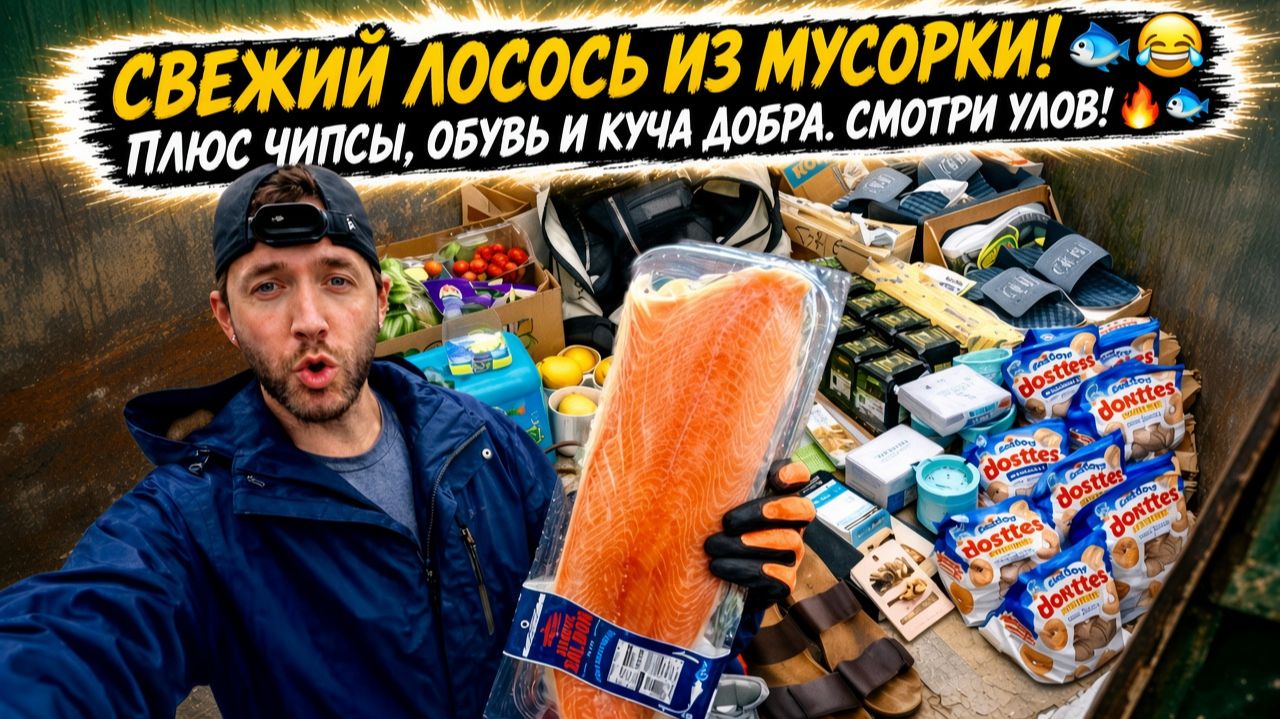 Она дала мне список… / У МЕНЯ ХОРОШИЙ УЛОВ /  Поиски в мусорных контейнерах