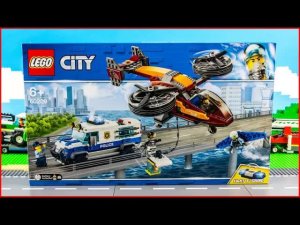 LEGO CITY 60209 Сборка набора «Ограбление с бриллиантами» (Sky Police 5/7)