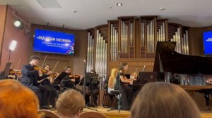 И.С.Бах Концерт ре минор 1 ч, Органный зал МССМШ имени Гнесиных