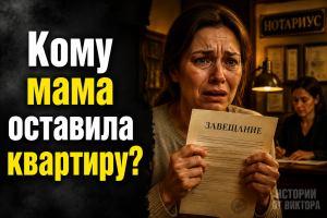 Мама оставила квартиру чужой женщине — кем она ей была?