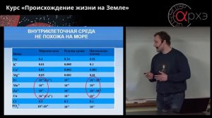 Михаил Никитин: «Место происхождения жизни. Первичный бульон, пицца и майонез»