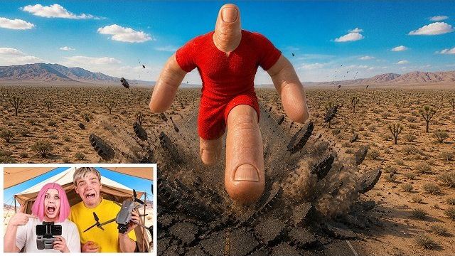 😱 МОЙ ДРОН СНЯЛ THUMB THUMBS В РЕАЛЬНОЙ ЖИЗНИ!! 🛸🚨 Погоня у дома! 🔥 БЕГИ ИЗ КОМНАТЫ!