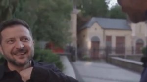 Зеленский в говно под наркотой американскому журналисту про свое море отдых после войны и семью