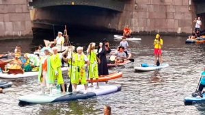 В Питере- плыть...☀️👍⛵️Международный фестиваль-карнавал «Петербург Фонтанка SUP».