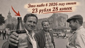 «Традиционное» пиво, по цене пустой бутылки.