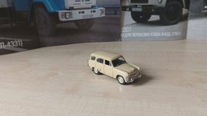 Обзор модели Москвич-423Н, масштаб 1:43, «Deagostini»