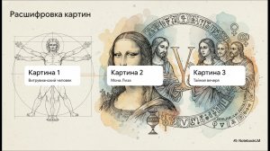 Расшифровка картин: Что на самом деле скрывает «Код да Винчи»?