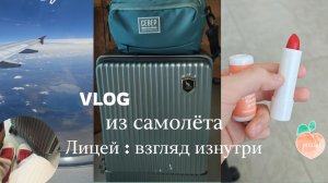 влог из самолёта 🌸✈️