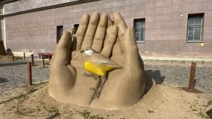 Выходные в Санкт-Петербурге. Фестиваль песчаных скульптур в Петропавловской крепости.
