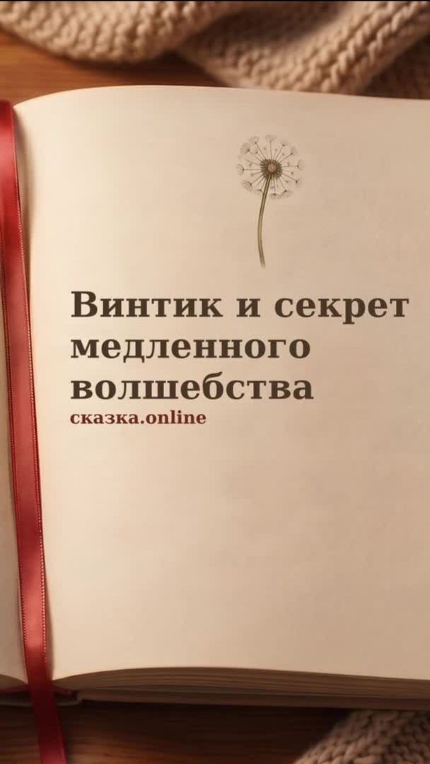 Винтик и секрет медленного волшебства | Сказка про робота 5–7 лет