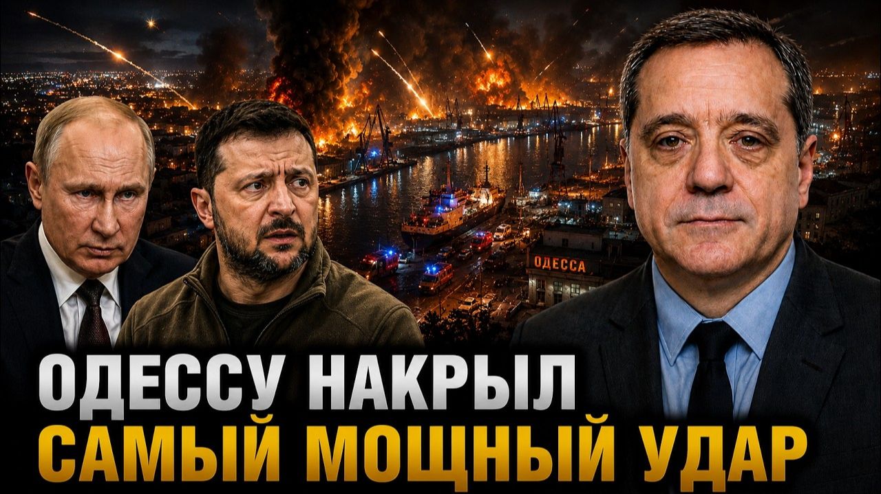 ОДЕССУ НАКРЫЛ САМЫЙ МОЩНЫЙ УДАР