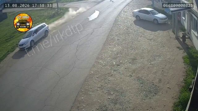 В Иркутской области в результате погони произошло страшное дтп.