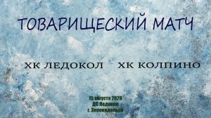 Товарищеский матч 15 августа