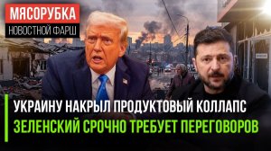 Магазины опустели – украинцы в панике! Зеленский умоляет о перемирии!
