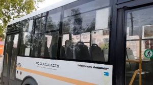 «Едет пустой с Воскресенска!«автобус ПАЗ-320445 Vector-Next(TS) следует по мапюршруту 21