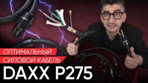 Оптимальный силовой кабель: DAXX P275