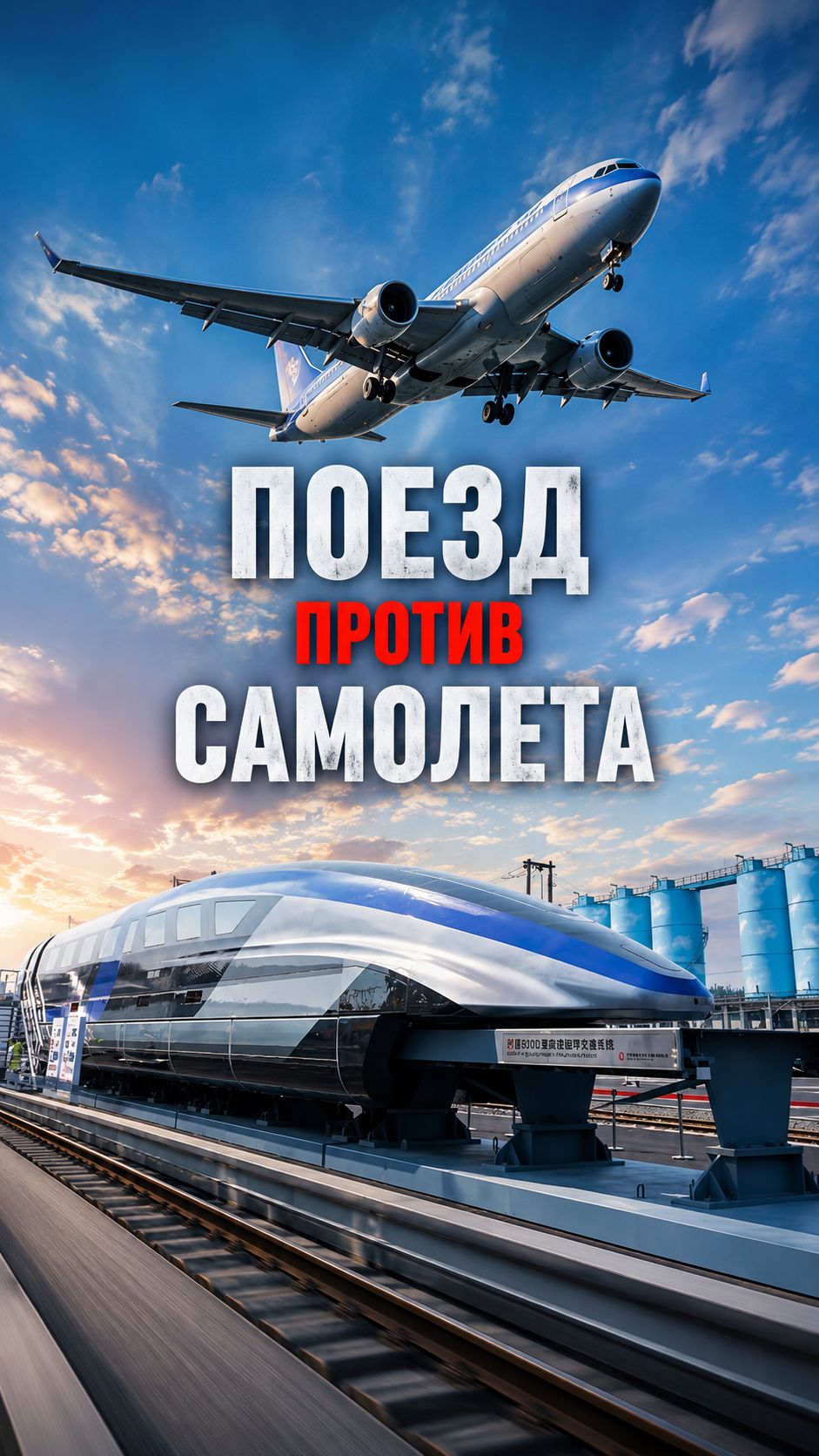 800 км/ч за 5,3 секунды: китайский поезд побил новый рубеж