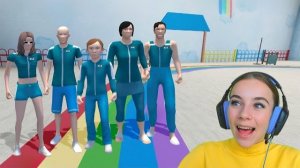 ПОБЕГ ИЗ ИГРЫ КАЛЬМАРА В СИМУЛЯТОРЕ ШКОЛЬНИКА