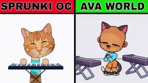 МОЙ СПРУНКИ : КЛАВИАТУРНЫЙ КОТ ИЗ МЕМА В AVATAR WORLD 🎹🐱😂