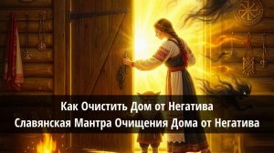 ✨ Как Очистить Дом от Негатива - Славянская Мантра Очищения Дома от Негатива