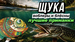 Какие приманки выбрать на щуку летом? Минноу, крэнки, вертушки #рыбалка #fmagazin