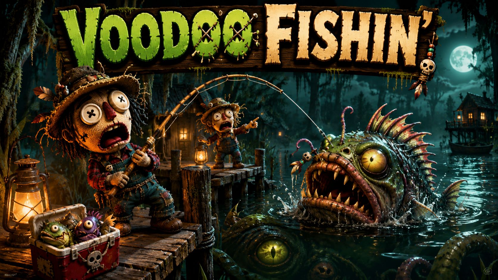 МЫ ПРОСТО ХОТЕЛИ ПОРЫБАЧИТЬ… НО БОЛОТО БЫЛО ПРОТИВ | Voodoo Fishin’