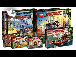 КОМПИЛЯЦИЯ ВСЕХ LEGO Ninjago Movie 2017 - Скоростная сборка для коллекционеров