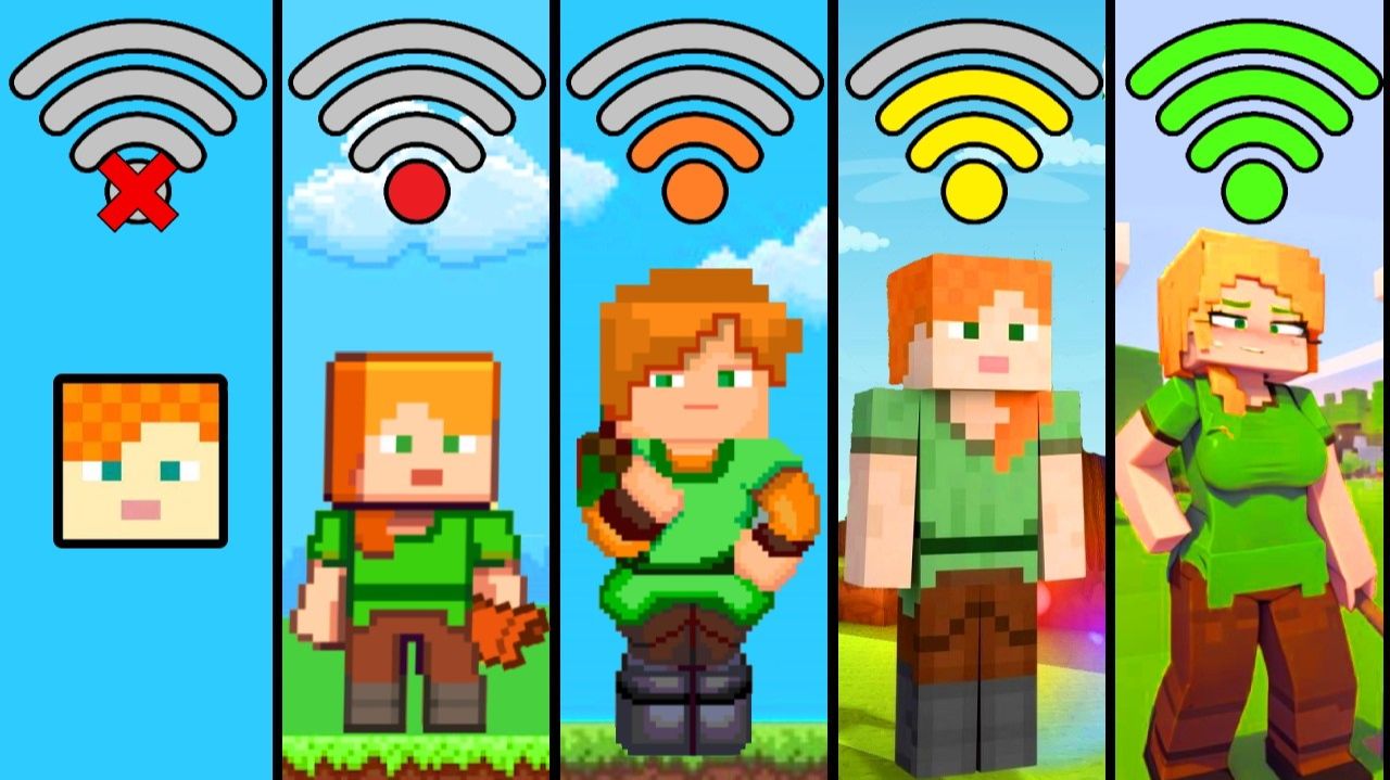 Minecraft в разных сетях Wi-Fi — подборка