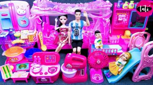 Играем в игрушки из мультика принцесса кукла Барби. Мультфильм для детей. ASMR АСМР