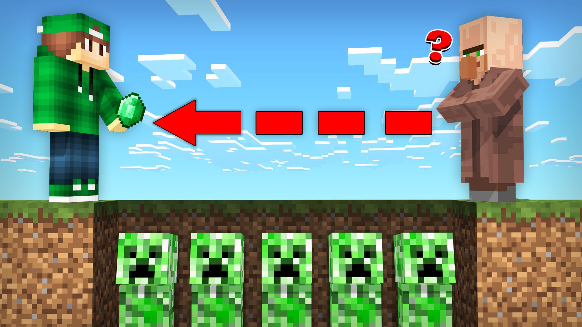 7 НОВЫХ СПОСОБОВ ЗАТРОЛЛИТЬ ЖИТЕЛЕЙ В МАЙНКРАФТ | Риколит Minecraft