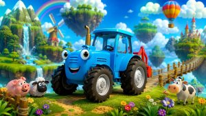 Синий трактор | мультик | игра #синийтрактор #детям.
