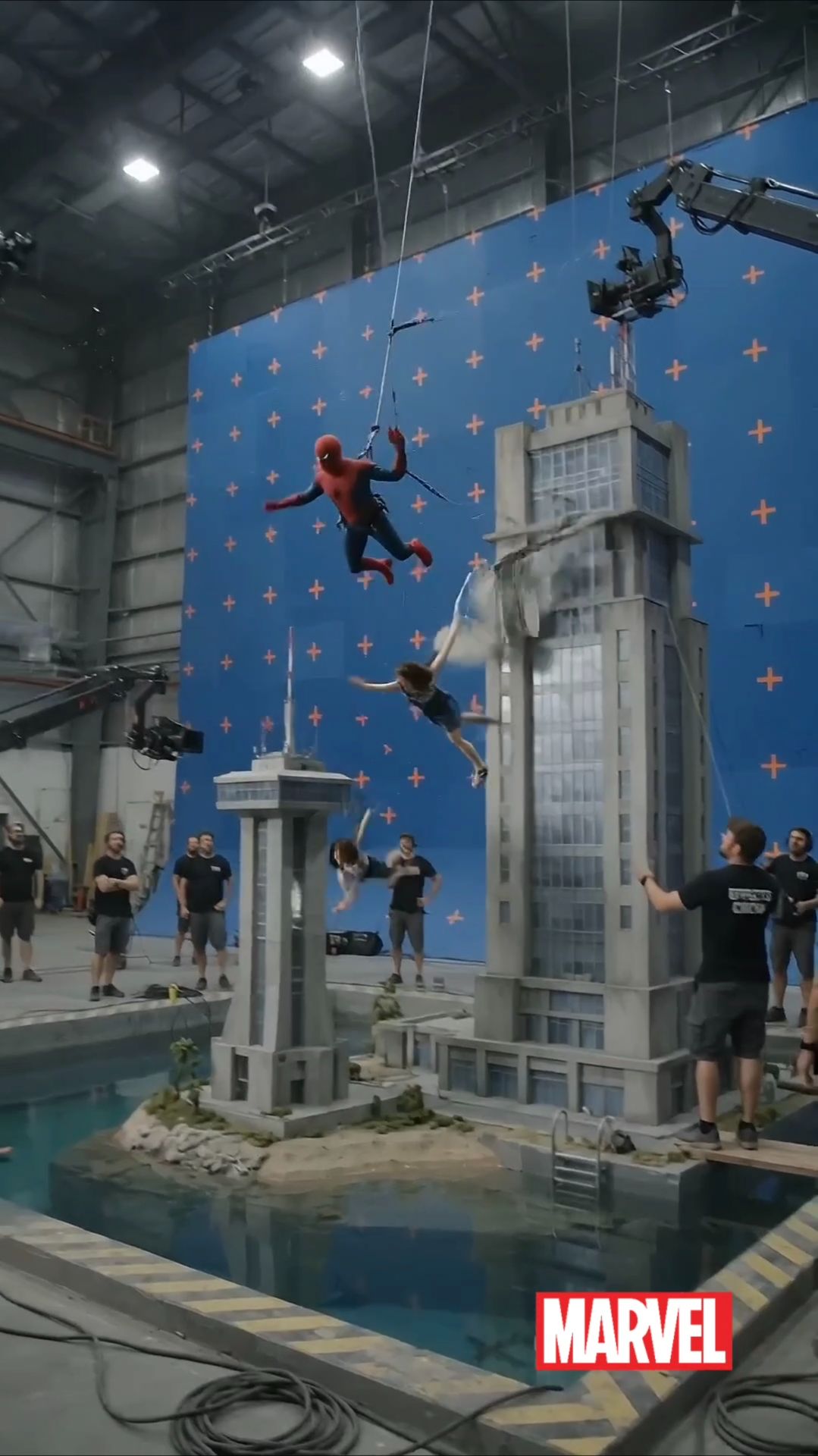 ЧЕЛОВЕК ПАУК - В ПРОЦЕССЕ СЪЁМОК | SPIDER MAN MARVEL