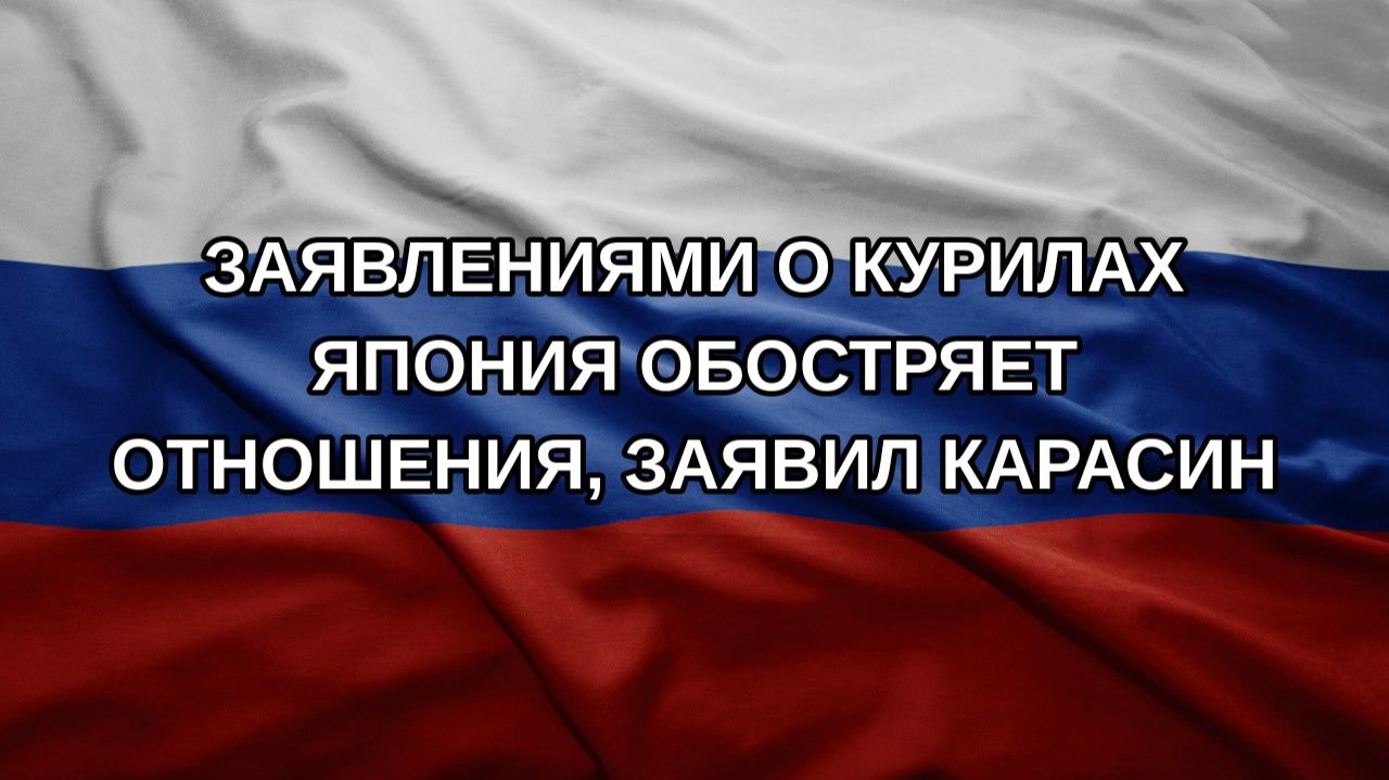Заявлениями о Курилах Япония обостряет отношения, заявил Карасин