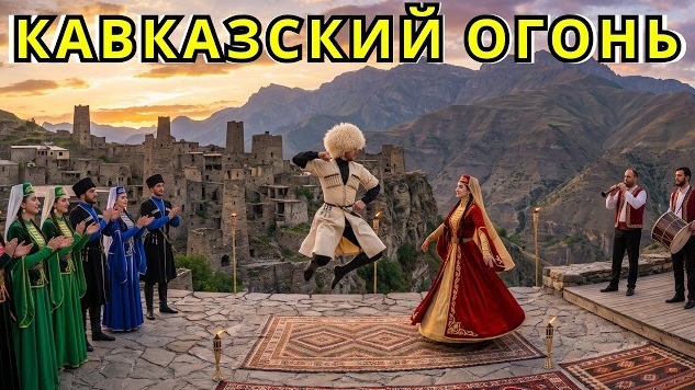 Кавказский Огонь 2026 🔥 Когда Звучит Дамбур — Кавказская Лезгинка до Мурашек