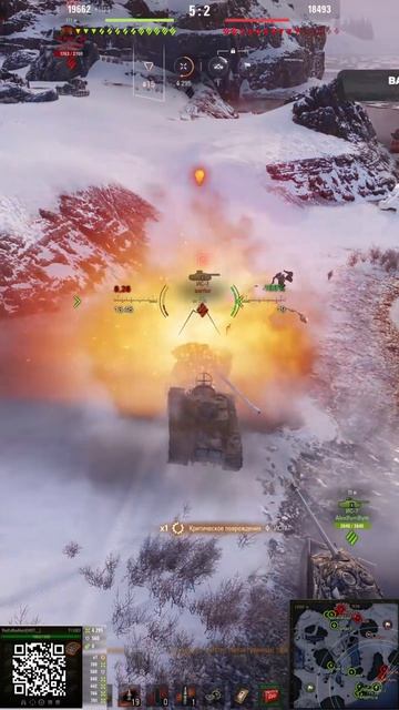 Т-110Е3 Броня и мощный урон!