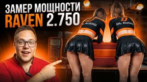DL RAVEN 2.750 РЕАЛЬНЫЙ ТЕСТ И ЗАМЕР МОЩНОСТИ НА СТАТИЧЕСКУЮ НАГРУЗКУ, СКОЛЬКО ОТДАЛ ВАТ?