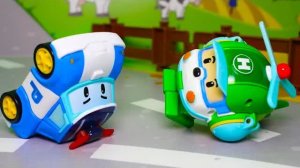 Мультик для малышей 2021 с игрушками Робокар Полли  Мультфильмы для самых маленьких все се