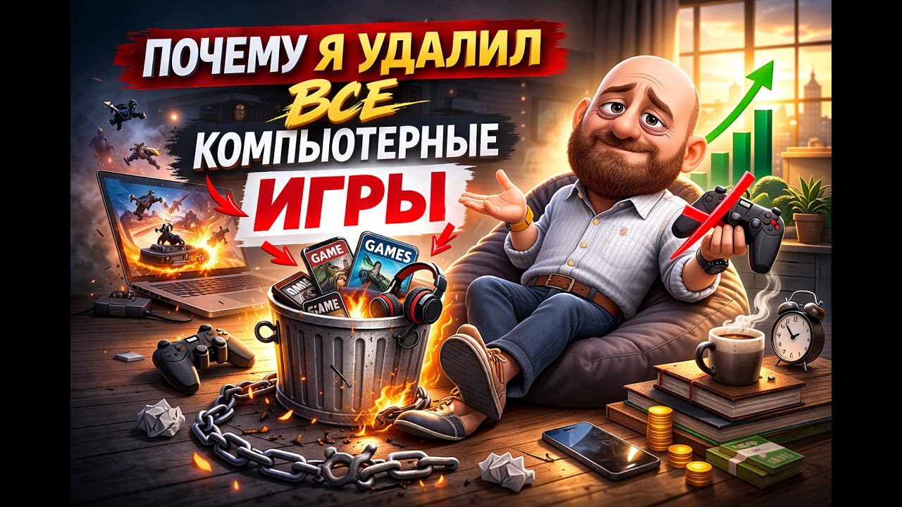 Почему я удалил компьютерные игры — и бизнес вырос