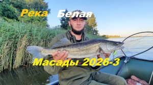 Троллинг на реке Белая .Масады 2026 - 3