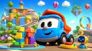 Грузовичок. Лёва | игра | детям #игра #детям.