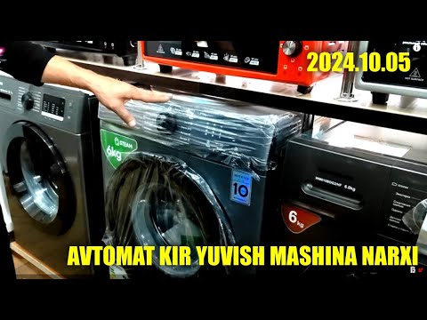 АРЗОН АВТОМАТ КИР ЮВИШ МАШИНАЛАРИ НАРХИ | AVTOMAT KIR YUVISH MASHINALARI NARXI