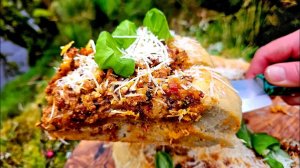 Пирог-пицца на природе — тот самый вкус детства