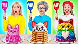 Кулинарный Челлендж_ Я против Бабушки _ Удивительные Лайфхаки и Хитрости