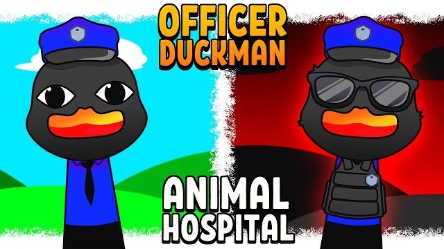 МОЙ СПРУНКИ OC: ОФИЦЕР ДАКМАН ИЗ ANIMAL HOSPITAL | ОТ ФАЗЫ 1 ДО ФАЗЫ 2 🦆👮